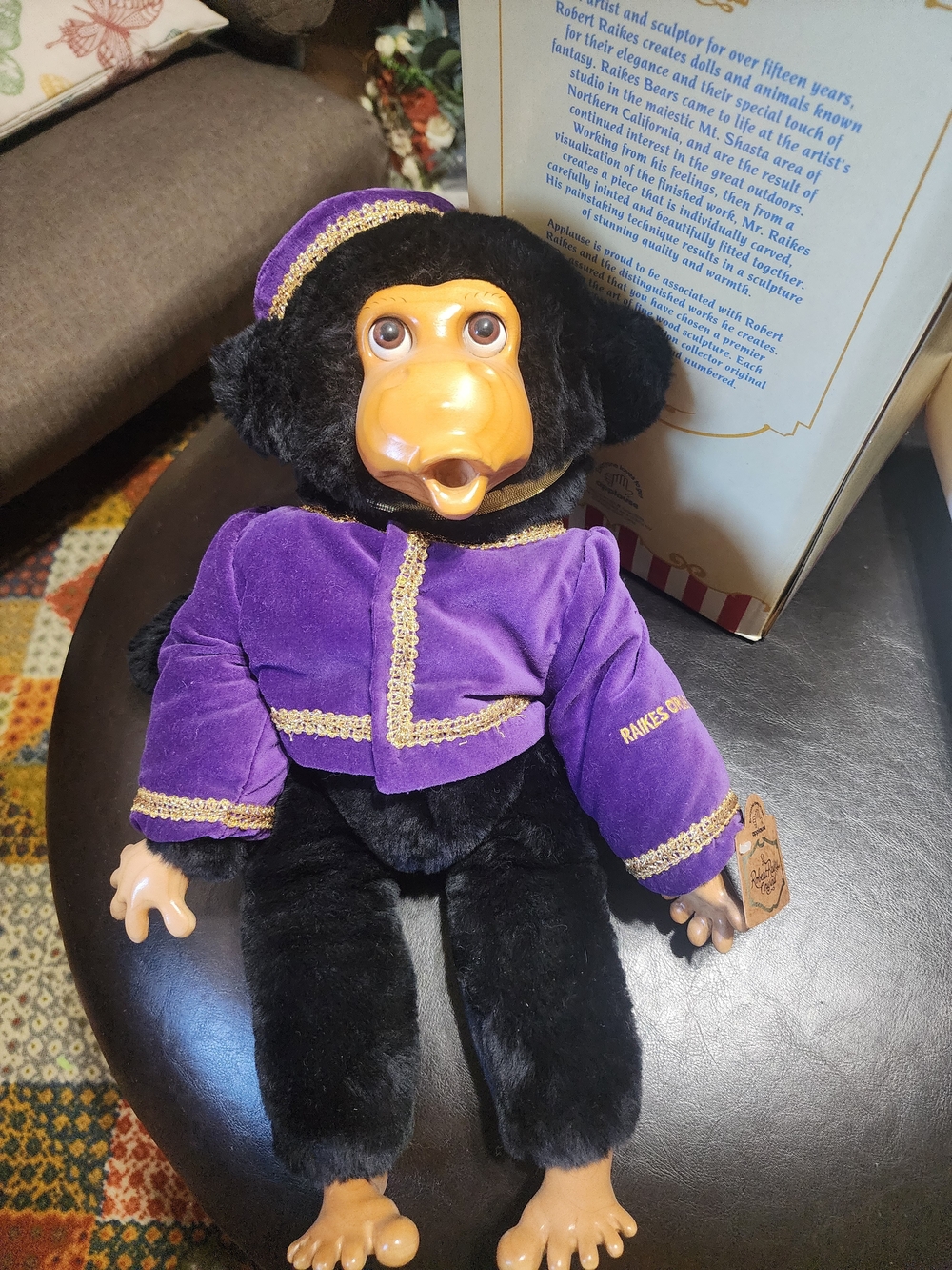 Raikes Circus Collection MAURICE THE MONKEY Nib